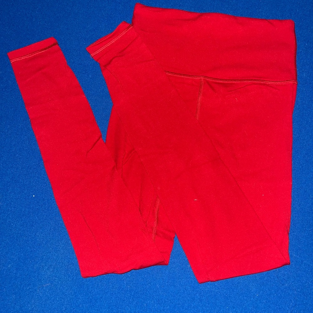 Athleta Red Leggings SOLD